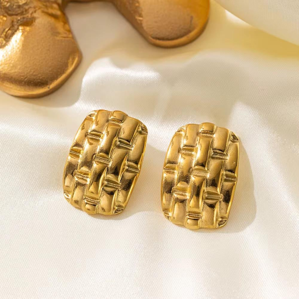 Gold Tone Casa Studs